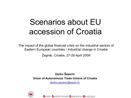 Scenariji pristupanja Hrvatske Europskoj uniji