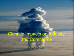 Climate Industry  - UNC Asheville—Atmospheric Sciences