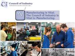 Slide 1 - The Council of Industry