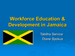 Workforce Education & Development in Jamaica