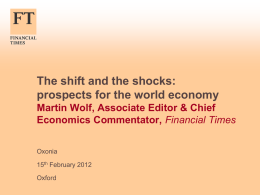 slides wolf 2012 - Oxonia - The Oxford Institute for Economic Policy
