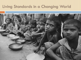 Living Standards PP - Social Studies 11 Frankhurt