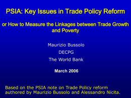 Trade and poverty psia day - New Rules for Global Finance Coalition