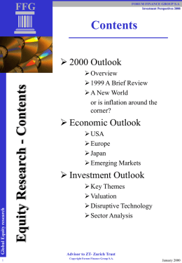 Global Equity research