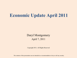 Economic Update April 2011