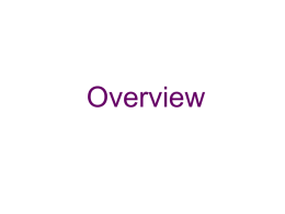 Overview - Bank of England