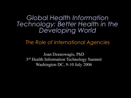 Powerpoint - Global Health Care, LLC