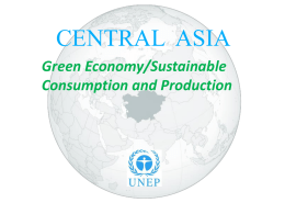 Green Economy/Sustainable Consumption and Production
