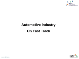 Indian Automotive Industry