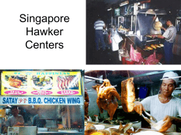 Singapore Hawker Centers