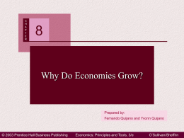 Chapter 23: Why Do Economies Grow?