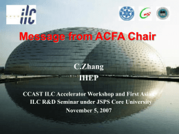 slides - ILC China