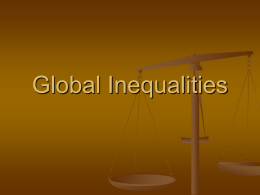 Global Inequalities Power Point