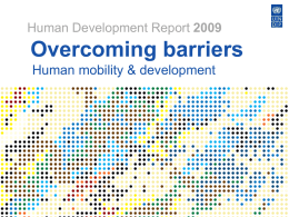 Human Development on the Move: Key Ideas and