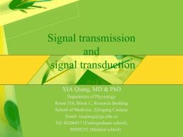 signal transduction-2014