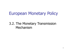 Europäische Geldpolitik