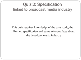 Chapter 4_Specification quiz with answers