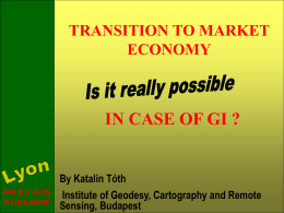 Transition to Market Economy