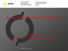 "Russia, EU and EU Eastern Enlargement" (presentation available!)