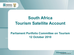 tourism satellite account