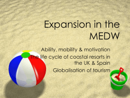 Expansion in the MEDW