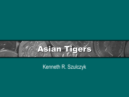 Asian Tigers - Ken Szulczyk