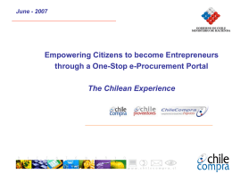 Empowering Citizens to become Entrepreneurs through a One