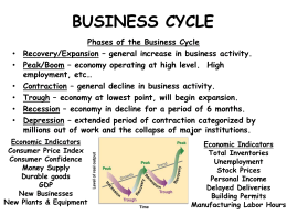 BUSINESS CYCLE, FEDERAL RESERVE, TAXATION