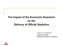 Delivery of Official Statistics