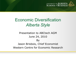 2010 - Jason Bisbois, U Alberta - Alberta Council of Technologies
