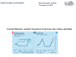 Growth Miracles: Analytic Narratives From East Asia, China, and India