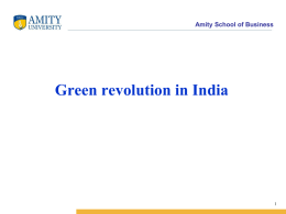 847f8Green & White revolutions in India