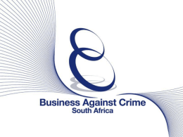 Business Against Crime