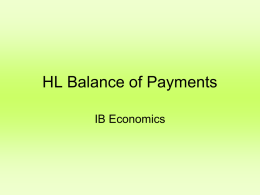 24 Balance of PAyments