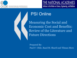 Manual for Data Collection and Analysis of PSI Policies