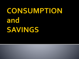 Factors of Consumption