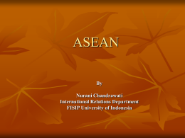 ASEAN COMMUNALITIES