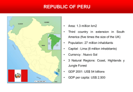 REPUBLIC OF PERU