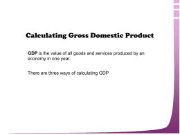 G2.1 Calc GDP