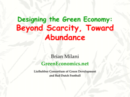 Perspectives on Green Business