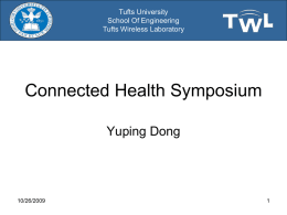 Summary of Connected Health Symposium