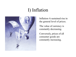 I) Inflation