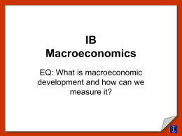 IB Economics: Unit 1