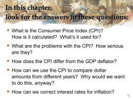 CPI - siegfrieconomics