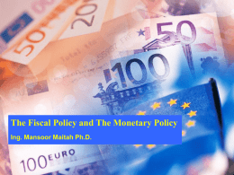 Fiscal Policy - Mansoor Maitah