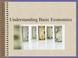 Understanding Basic Economics