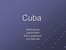 Cuba - School of Business Administration