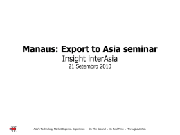 100921 Manaus export seminar