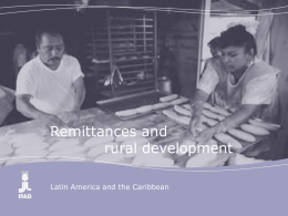 Remittances and rural development - Powerpoint (2004)