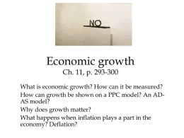 Economic growth Ch. 11, p. 293-300